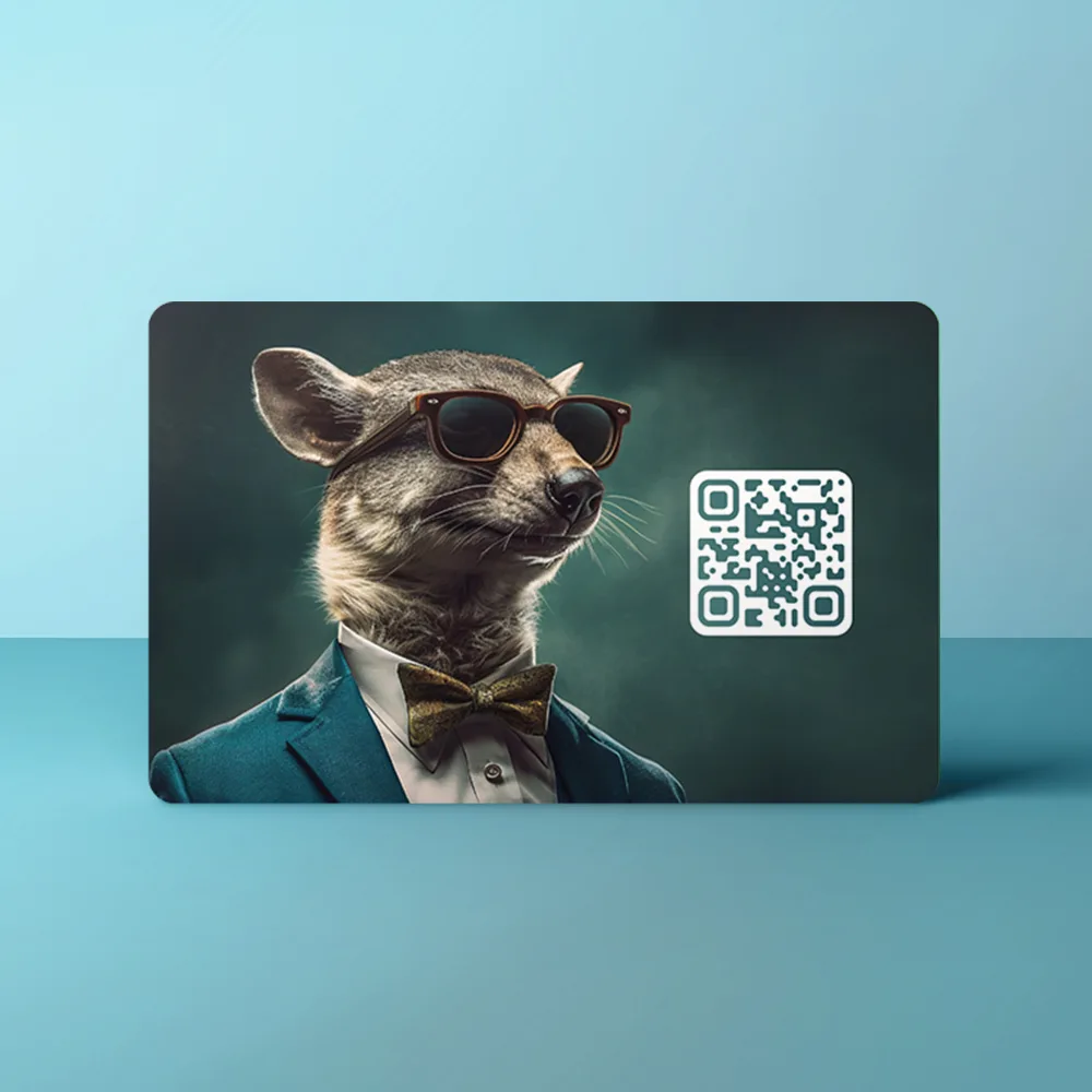 NFC Visitekaart<br>Animals inc. - Marter - Afbeelding 2