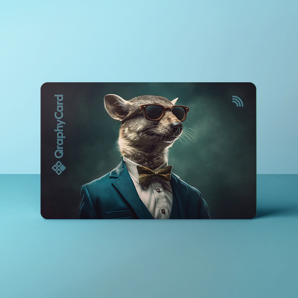 Tap, Deel en Verbind met Qraphy 19 Animals Marter voor