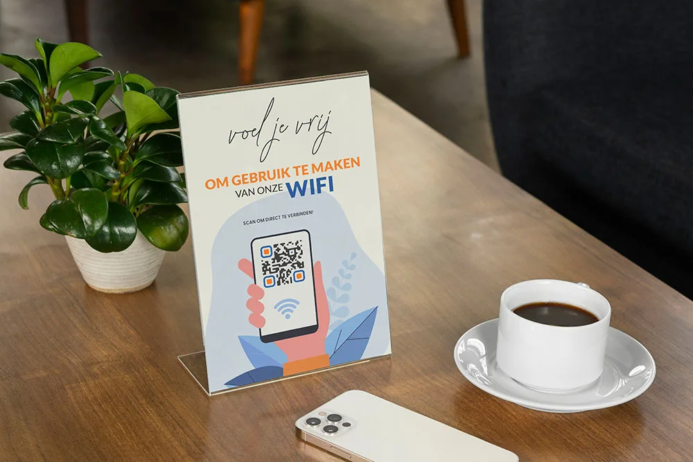 Wifi Connector op tafel