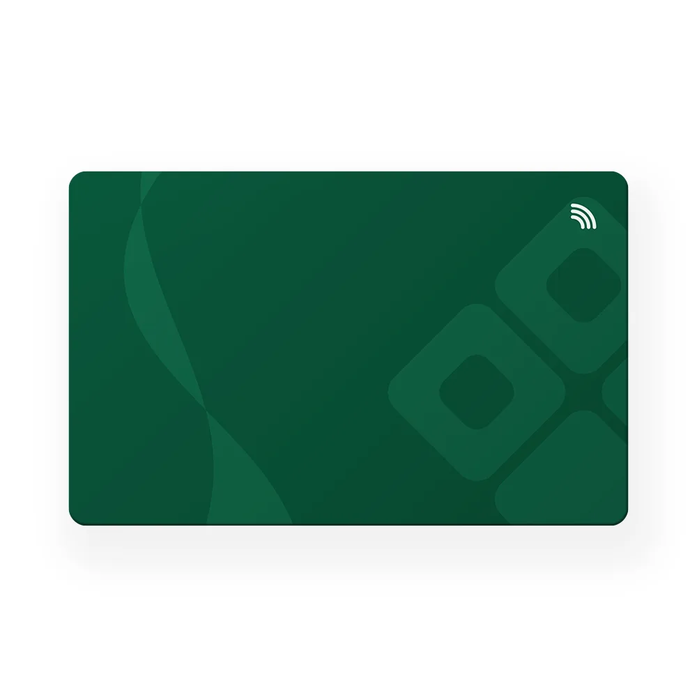 Groene NFC Visitekaart