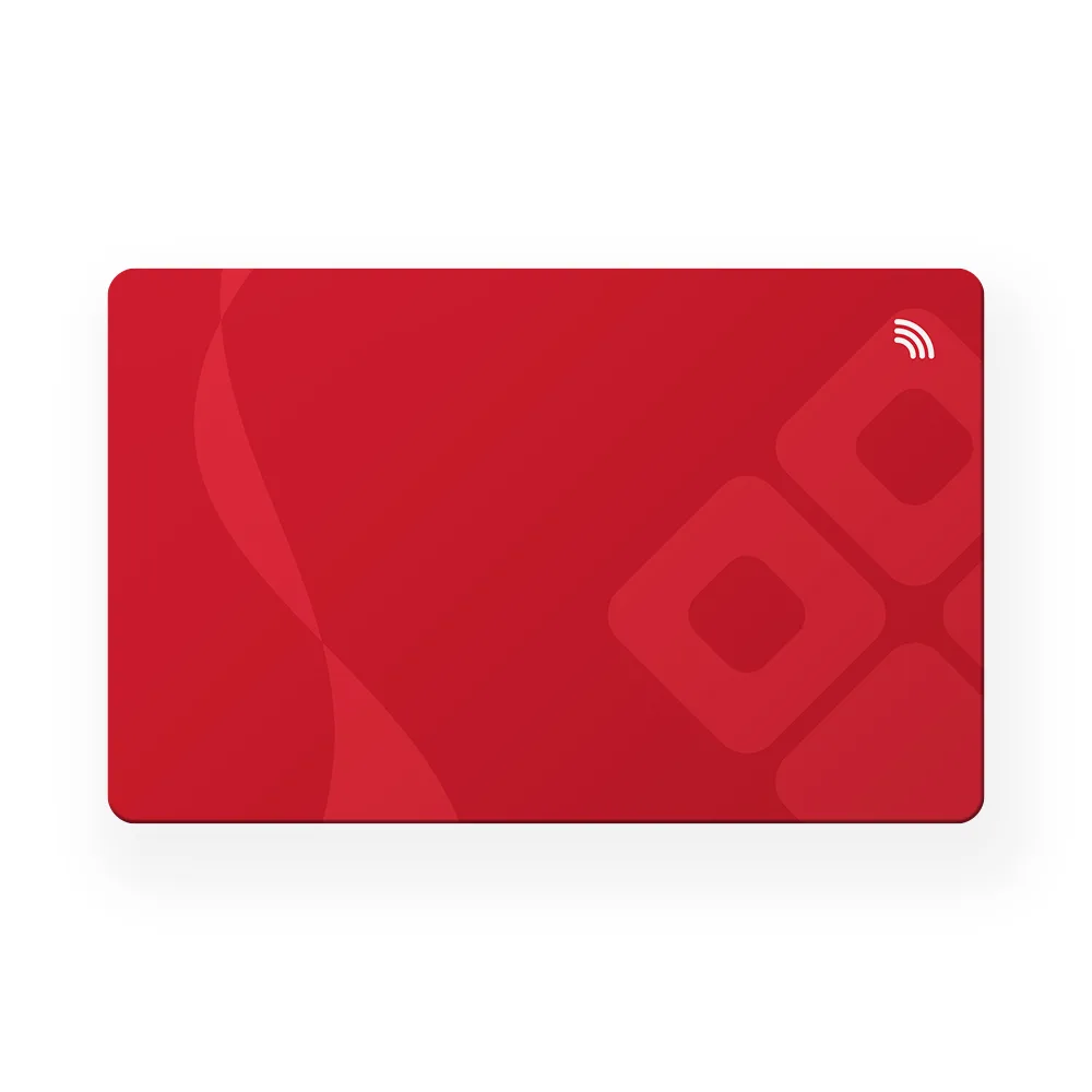 Rode NFC Visitekaart