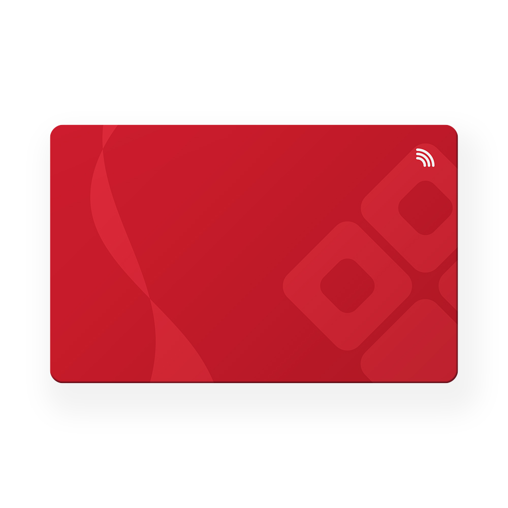 Rode NFC Visitekaart