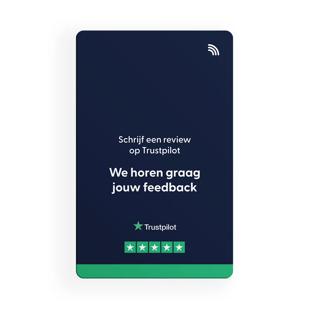 Trustpilot Reviewkaart