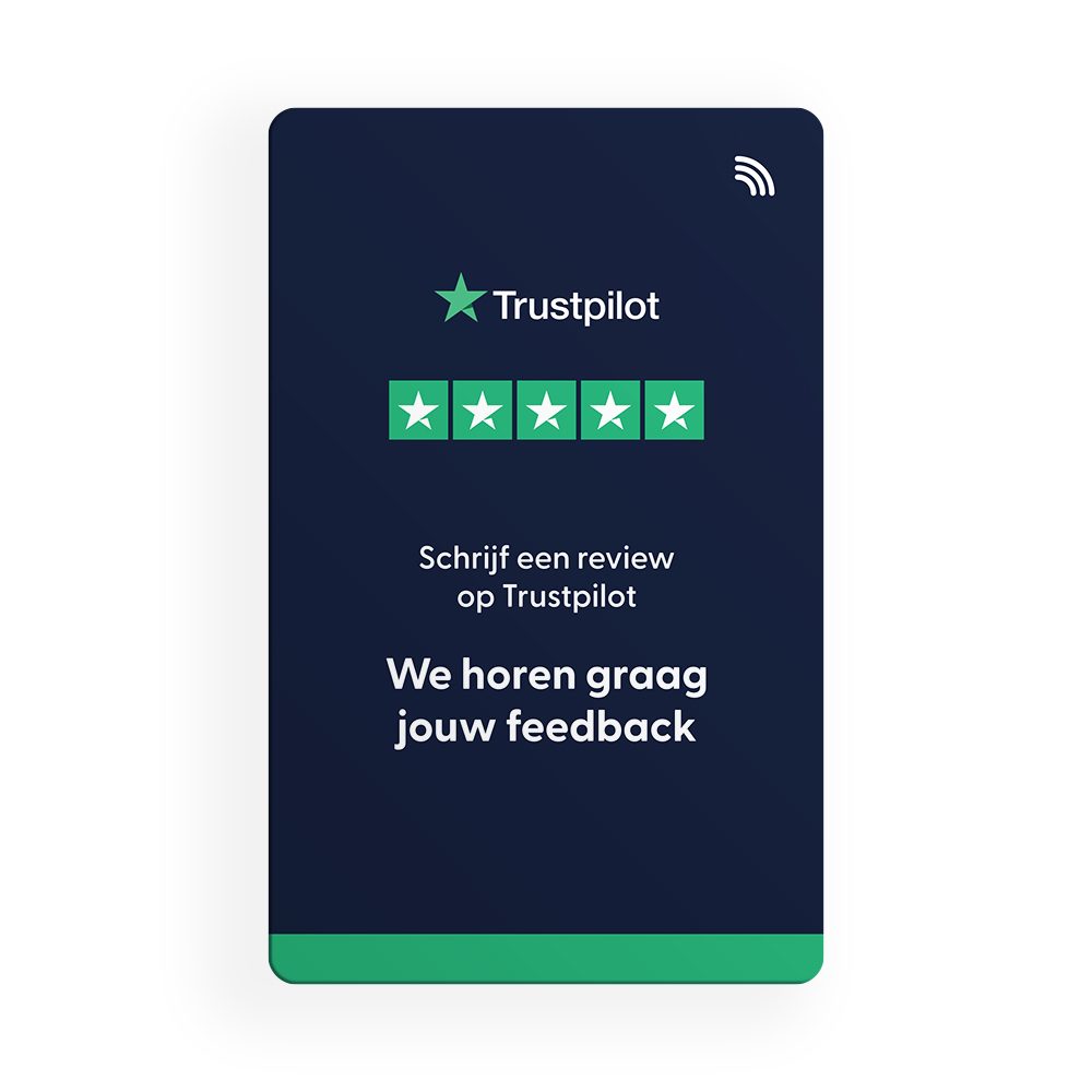 Trustpilot Reviewkaart